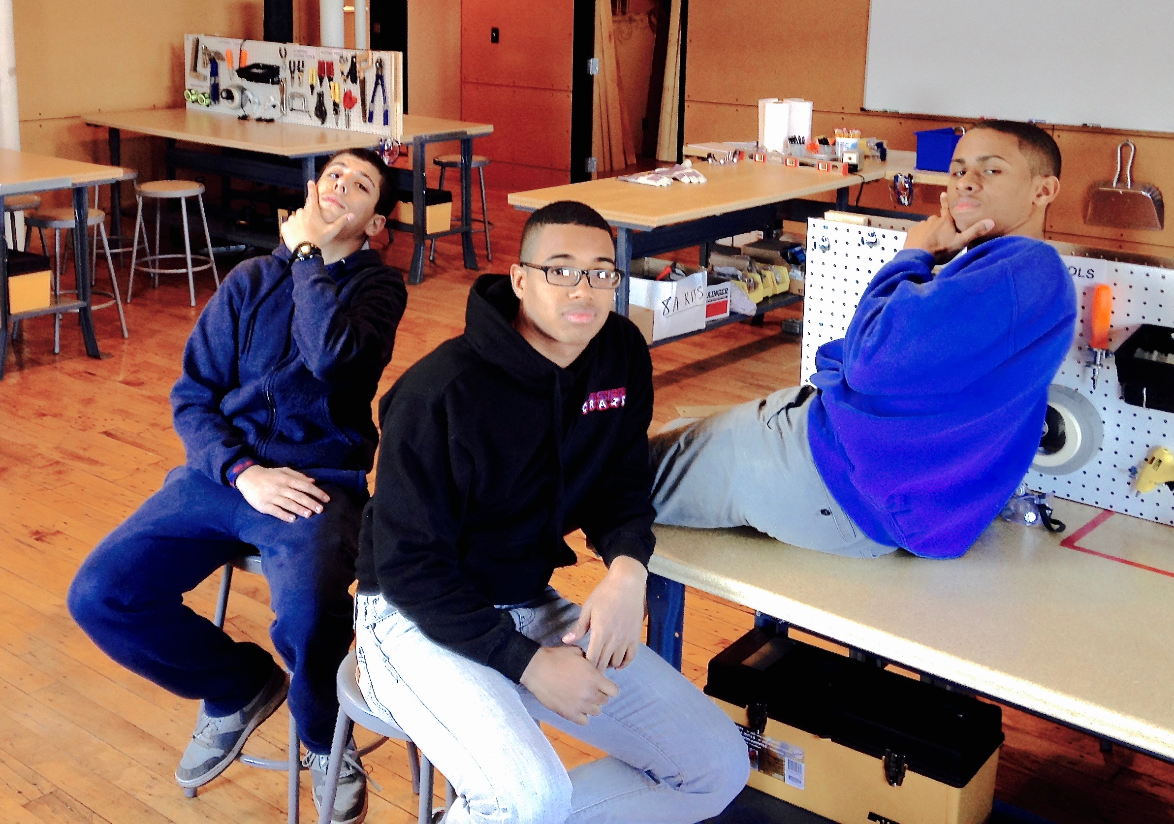 kids who built the lab